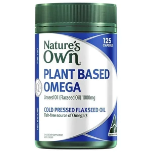 (PRE ORDER) Nature's Own Plant Based Omega 125 Capsules shelf life 2yrs